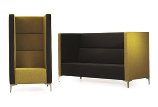 2013CARAHIGHLINE Booth Seating - Yellow and Black