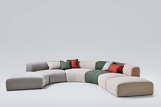Modular curved sofa with colorful cushions (3_17)
