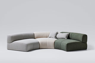 Modern sectional sofa in various colors
