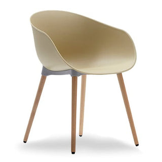 Advanta Aylachair with wooden legs