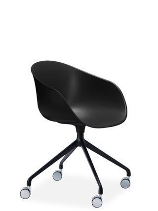 Advanta Aylachair 29 black shell office chair