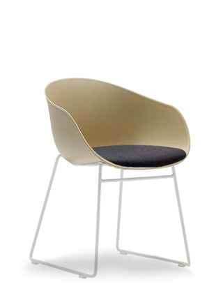 Advanta Aylachair 5 - Beige & Gray Modern Chair
