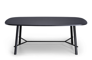 Advanta Ideomeeting table with steel base
