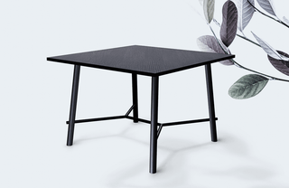 Advanta Ideo Square Meeting Table - Black