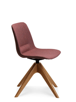 Advanta UNICATimberSw_18 chair with wooden base