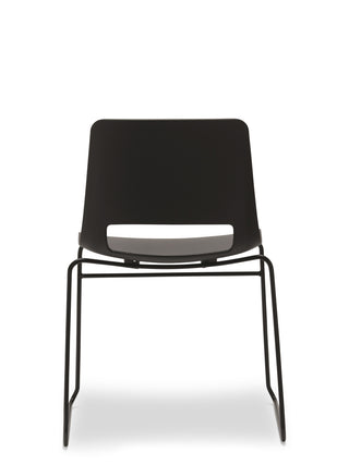 Nu Soul PP back with a white seat on a white background