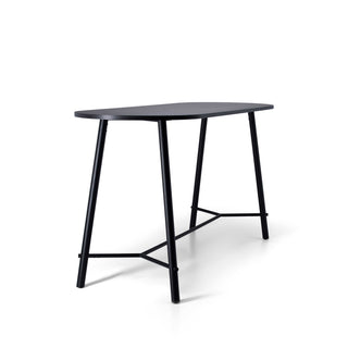 Advanta Ideo high table with black top and legs