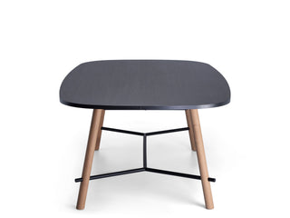 Advanta Ideo Large Meeting Table Frame in Oak