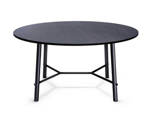 Advanta Ideo round table with steel legs