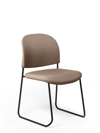 Advanta_LUMIAFU_SIDE_BLUSH_003 chair with black metal legs on a white background