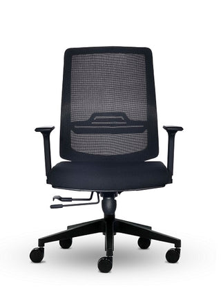 Advanta Voltchair black mesh office chair