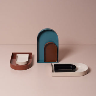 Arc3 decorative trays in various colors