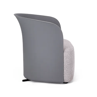 Brea6 modern gray armchair
