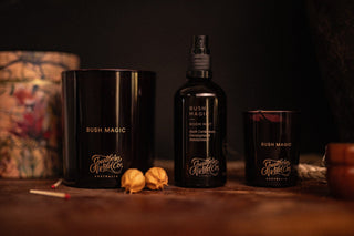 Bush Magic candle and mist collection