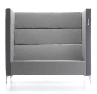 CARAHIGHLINE 36 high-back sofa in gray