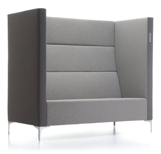 CARAHIGHLINE_37 high-backed gray office sofa