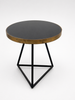 Geo table brass edge