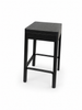 Black timber barstool