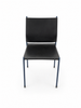 Blk Leather Chair
