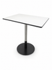 White cafe table