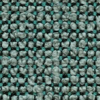 Chunky heels fabric texture in gray and teal.