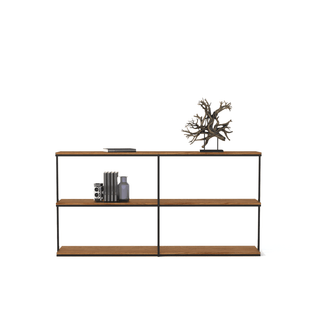 Small bookshelf with accessories