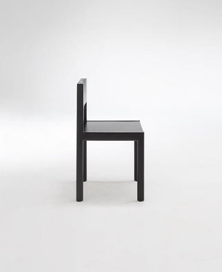 Didier Gunzel black chair, side view