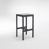 Didier Gunzel High Stool 06 - Black square bar stool