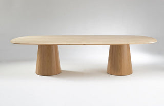 Light wood dining table