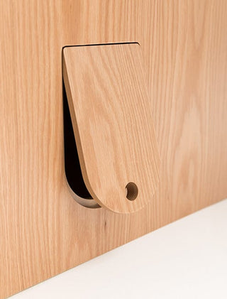 Wooden door detail