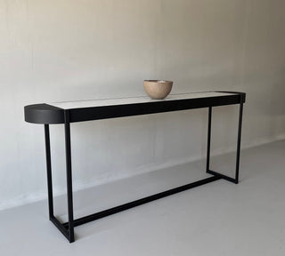 DomFred5 modern console table with bowl