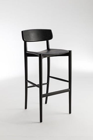 Black bar stool