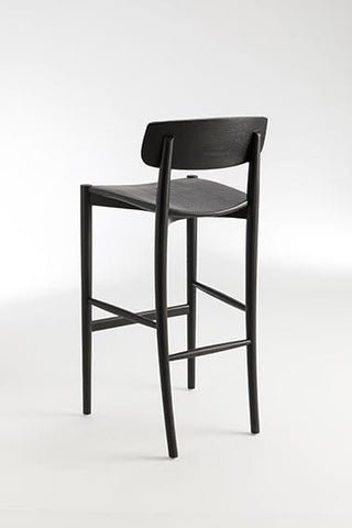 Black bar stool from Etiquette collection