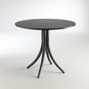 Etiquette Collection Round Black Table