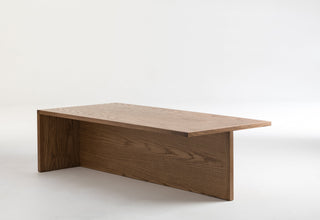 Feline modern low coffee table, solid wood, 1200x550x320mm