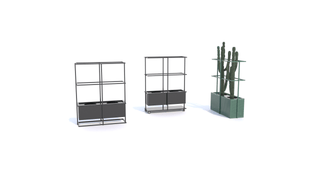 Grid Planter 2020 Models - 4.3 - Outdoor plant shelves