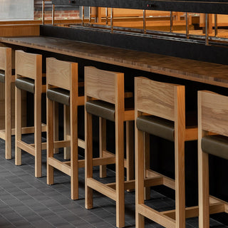 Wooden bar chairs