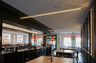 ILANEL Comet 3 restaurant interior with modern lighting