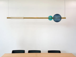 ILANEL Comet Elwood pendant light over table
