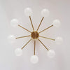 Modern sputnik chandelier, IMG_0539