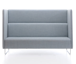 MONAHIGH_15 modern gray sofa with high back