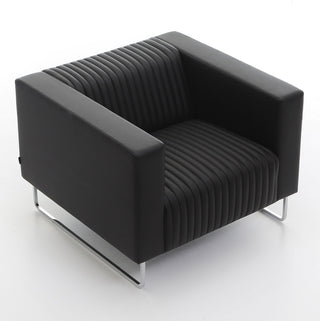 MONA_23 Black Modern Armchair