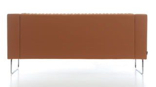 MONA_5 Brown Leather Sofa
