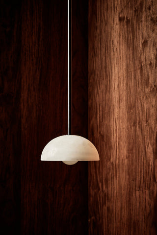 Marz Designs Aurelia White Onyx Pendant Light