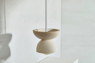 Marz Designs Terra 00 Vanilla Bean Pendant Light, Bleached Ash