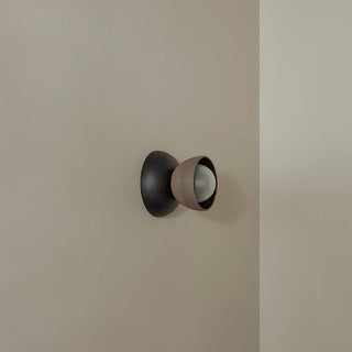 Marz Designs Terra 00 Sconce in Clay and Blackened Ash