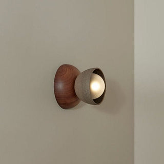 Marz Designs Terra 00 Clay & Walnut Surface Sconce