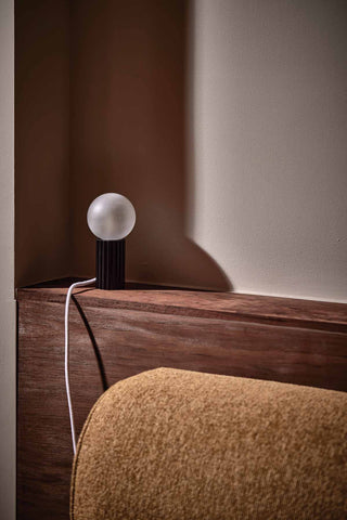 Marz Designs Attalos Table Lamp - Brushed Black, off