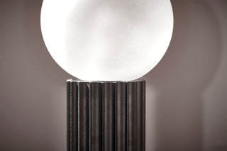 Marz Designs Attalos Table Lamp detail in brushed black