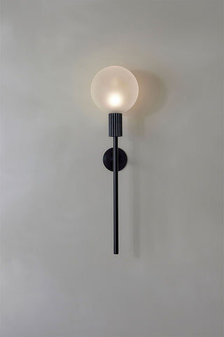 Marz Designs Attalos Wall Sconce in Brushed Black